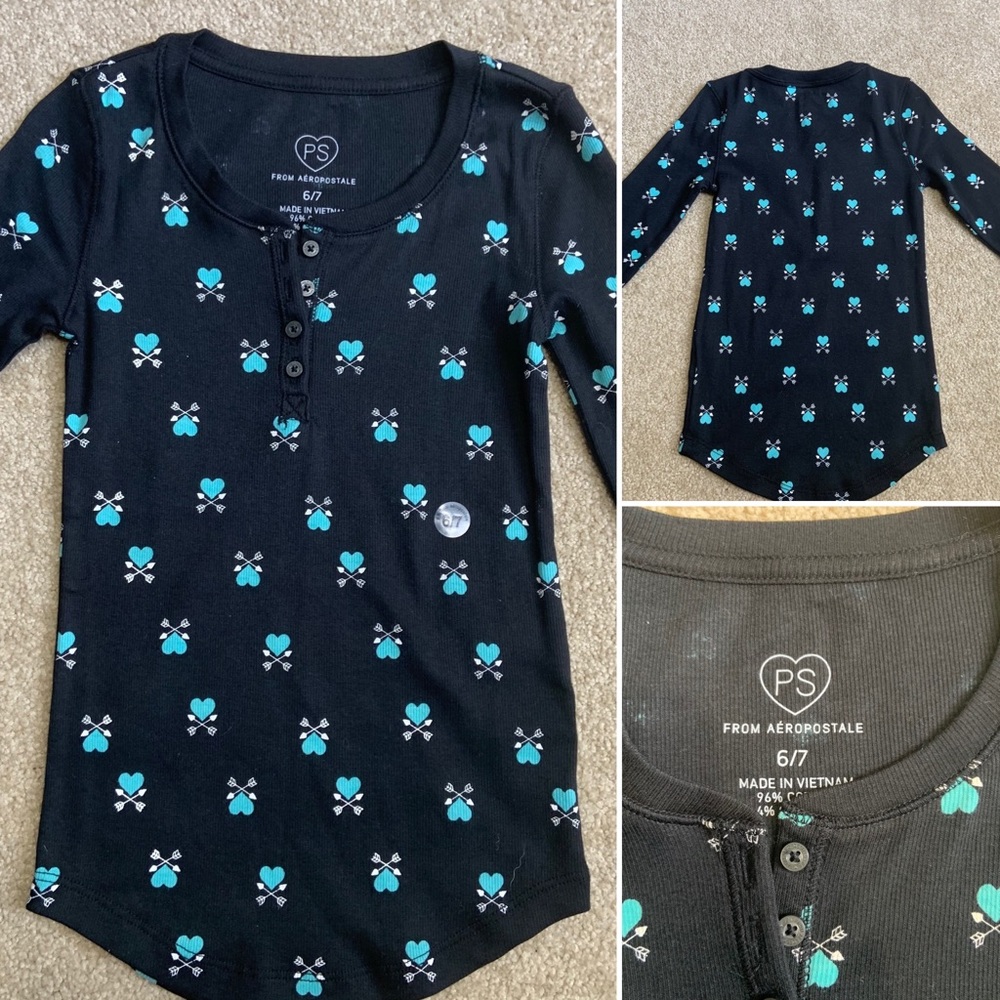 New Long Sleeve Aéropostale Shirt Size 6/7